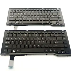 Teclado de laptop eua genuíno, venda quente, competitivo, original, para fujitsu lh532 lh532a lh532b lh522 teclados