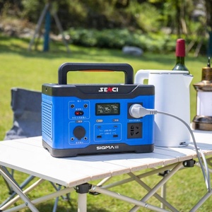 Station d'alimentation mobile à batterie lithium-ion Senci 220V 600W 300W pour extérieur et maison, rechargeable, portable, SC-600, usage domestique - Product Image 4