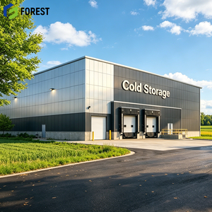 Refrigerated Warehouse Building Agricultural <b>Plant</b> Airtight Design Prefabricated Metal Professional Grade - Product Image 1