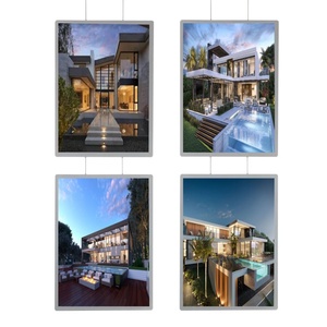 Crystal Led Light Box Advertising <b>Poster</b> <b>Frame</b> with Acrylic <b>Frame</b> and High Brightness for Menu Advertising - Product Image 2