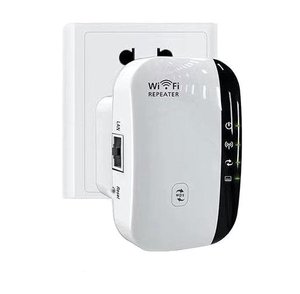 เครื่องขยายสัญญาณไวไฟ 2.4G 300Mbps ตัวขยายสัญญาณไร้สายพร้อมพอร์ต LAN อะแดปเตอร์ WPS สำหรับบ้านและสำนักงาน - Product Image 4