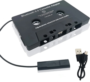 Coche <span class=keywords><strong>MP3</strong></span> BT Tape <span class=keywords><strong>Converter</strong></span> Cassette Player con manos libres Teléfono Grabadora Material plástico - Product Image 1
