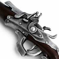 Réplica de Pistola de Cazador de Bloodborne de Fibra de Vidrio para Prop o Juguete