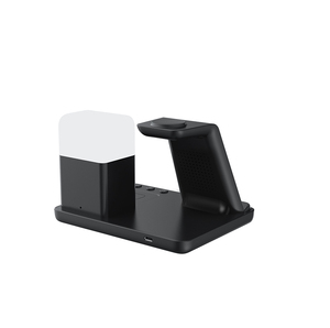 2025 nouveaux produits 6 en 1 chargeurs sans fil multifonctionnels pour Samsung veilleuse réveil montre chargeur Station pour <span class=keywords><strong>iphone</strong></span> - Product Image 5
