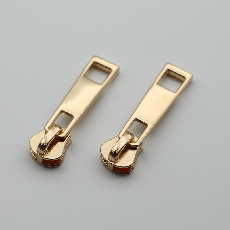 Wholesale Metal Custom logo Fancy Zipper