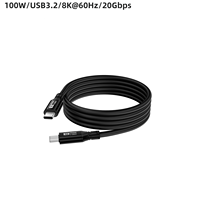 Kabel Data Fungsi Penuh TYPE-C Public ke TYPE-C Public Mendukung Transfer Hard Disk Kabel Proyeksi OTGUSB3.2