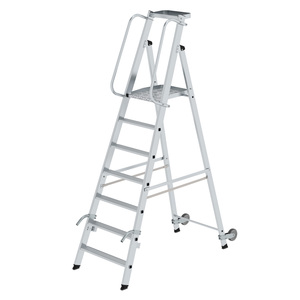 Scala in Alluminio MUNK, Accesso Unilaterale - Product Image 1