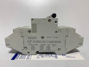 पीएलसी इलेक्ट्रिक मोन61352 सर्किट ब्रेकर डी 10a 480/277v मल्टी 9 c60 <span class=keywords><strong>2</strong></span> पोल - Product Image 3