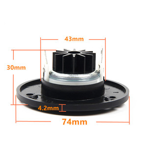 <span class=keywords><strong>Tweeter</strong></span> de 3 pouces, <span class=keywords><strong>tweeter</strong></span> à <span class=keywords><strong>membrane</strong></span> de soie à 25 cœurs, haut-parleur HIFI audiophile, haut-parleur - Product Image 2