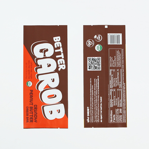 Custom Mushroom Chocolate Bars Packaging 3.5g Gummies Candy Bags Cream Pebbles Milk Chocolate Bar Pillow Packaging Pouch