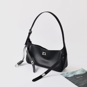 Auténticas Bolsas de Cuero Italiano Genuino para Mujer, Bolso de Hombro de Lujo de Inspiración Vintage con Correa Única SAM Belair para Todas las Temporadas - Product Image 2