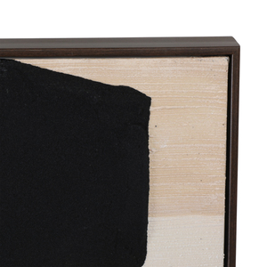 Quadro astratto rettangolare con cornice su tela per decorare la casa, soggiorno, sala da pranzo. - Product Image 5