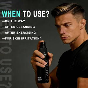 Spray Revitalizante para la Piel OEM/ODM para Hombres, Spray <span class=keywords><strong>Facial</strong></span> con Ácido Hipocloroso, <span class=keywords><strong>Limpiador</strong></span> <span class=keywords><strong>Facial</strong></span> Personalizado que Reduce el Enrojecimiento y Calma la Irritación - Product Image 3
