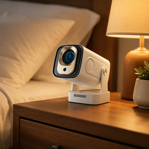 Günstiger 1080p HY260PRO 4K Android 11 SMART Projektor 280 ANSI Lumen WLAN Eingebaute Lautsprecher Autofokus Heimkino - Product Image 1