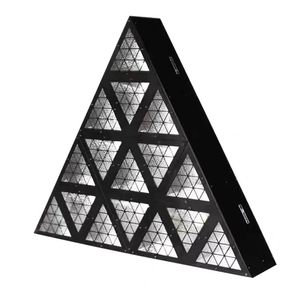 16x30W COB RGB LED Panneau lumineux matriciel <span class=keywords><strong>Lyre</strong></span> disco de scène blanc chaud <span class=keywords><strong>en</strong></span> forme de triangle pour lumières de projection d'entrepôt - Product Image 2