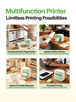 Mini-imprimante thermique Wi-Fi FT203 pour logos, noms, adresses, usage domestique et commercial, pour acheteurs B2B, avec apparence personnalisable via application