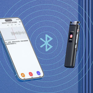 Grabadora inteligente con IA de 32G para traducción simultánea y transcripción en tiempo real, control por aplicación móvil, grabadora BT para negocios. - Product Image 5