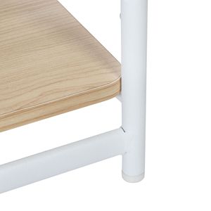 Nhà Tổ Chức Trang Trí Thủy Tinh Màu Trắng Gỗ Kim Loại 3-Tier Nồi Lưu Trữ Kệ Với Có Thể Tháo Rời Thiết Kế Cho Nhà Bếp - Product Image 5