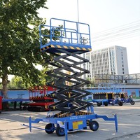 Offre promotionnelle : Élévateur de chantier hydraulique automatique pour échafaudage, plateforme de travail mobile à ciseaux, acier haute résistance