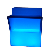 Outdoor Design Glowing Bar Nachtclub Beleuchtete LED-Möbel LED-Barth eke für Party