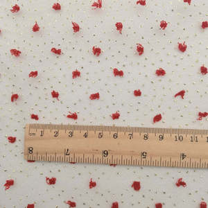 Home Deco <b>Fabric</b> Gorgeous Baby Dress Tulle Champagne Tulle Red swiss Dots Lace with <b>Gold</b> Gitter, Tulle <b>Fabric</b> with <b>Gold</b> Foil - Product Image 2