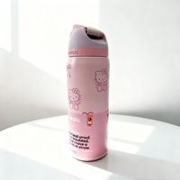 Botella de Agua OWA FreeSip 2026 - Tapa de Doble Apertura, Libre de BPA, Antiderrames, 32 oz, Compatible con Portavasos de Auto, Estilo Color Caramelo
