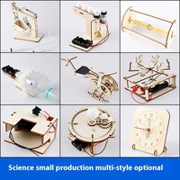 Kit d'expériences scientifiques, jouet éducatif DIY, générateur manuel à manivelle en forme d'animal musical pour enfants, artisanat technologique pour étudiants