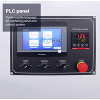 Machine à bordurer semi-automatique pour panneaux MDF et PVC avec fonction de collage, moteur 380V/220V 6.5KW