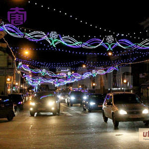 Guirnaldas de Luces Decorativas IP65 para Exteriores, Ideales para Caminos de Jardín y Mercados Navideños - Product Image 6