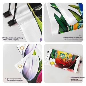 Cortina de Puerta de Pascua Nueva de Fábrica, Decoración Festiva, Pancarta para Exteriores, Letrero para Decoración de Fiesta de Halloween - Product Image 2