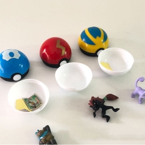 Pokeball da 5 cm con personaggio all'interno, confezione regalo, giocattolo a capsula per bambini. - Product Image 6