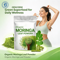 Poudre de Supergreens OEM : Énergie et Détox – Spiruline, Herbe d'Orge, Chou Frisé, Feuilles de Moringa