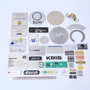 Фирменная табличка из нержавеющей стали на заказ, 304 316 из нержавеющей стали, гравировка кистей, наклейки с гравировкой, фирменная табличка с логотипом - Product Image 6