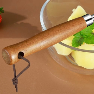 Herramienta Manual de prensado de alimentos para bebés de acero inoxidable, herramienta para hacer puré de patatas en el hogar y herramienta para puré, herramienta de Metal duradera - Product Image 4