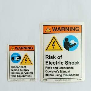 Etiqueta Adhesiva de Advertencia de Seguridad con la Leyenda 'No Conectar', para Paneles Eléctricos, Mantenimiento de Cableado Industrial, Lugar de Trabajo - Product Image 2