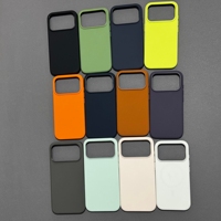 Coque magnétique en silicone liquide avec animation pop-up pour iPhone 17 16 15 Pro Max Pro, compatible avec la recharge sans fil