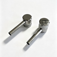Accessoires de fixation pour garde-corps moderne en acier inoxydable poli miroir 304 316, entretoises de verre pour escaliers et balcons