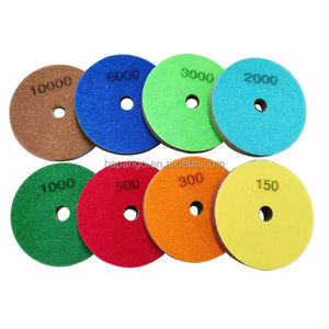 Pads de Polimento de Espuma PANGO PDSP de 4 Polegadas (100mm) para Granito, Mármore e Pedra de Quartzo - Product Image 4