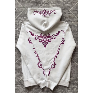 Sudadera con capucha de manga larga holgada de poliéster con estampado oscuro personalizado estilo <span class=keywords><strong>anime</strong></span> europeo-americano vintage - Product Image 4