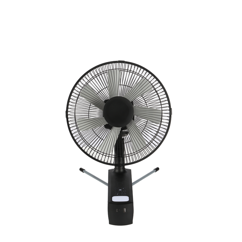 12 Inch DC Motor Rechargeable Wall