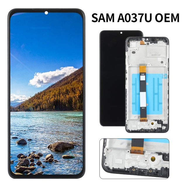 OEM Wholesale Mobile LCD Touch Screen Replacement for Samsung Galaxy A03S Digitizer Display Assembly Spare Parts