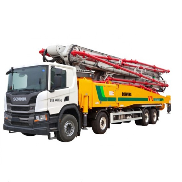 Low Cost HB62V 62m Concrete Pump Truck Machine Diesel Power Source New Used for Construction Cheap Price on Sale