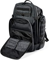 Sac à dos utilitaire de grande taille pour la randonnée en plein air, noir, 40L, résistant à l'eau, sac d'assaut tactique