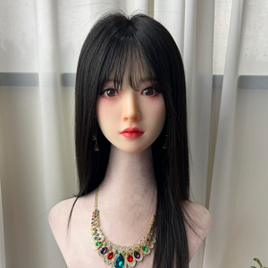 Parrucca Full Lace Senza Colla <span class=keywords><strong>con</strong></span> Base in Seta, Grado 12A, Capelli <span class=keywords><strong>con</strong></span> Cuticole Allineate, Nodi Invisibili, <span class=keywords><strong>Top</strong></span> in Seta, <span class=keywords><strong>con</strong></span> Frangia, Colore Naturale - Product Image 2