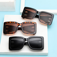 2025 lunettes de soleil surdimensionnées femmes grand cadre luxe la lettre B Design lunettes de soleil femme mode nuances UV400 Vintage lunettes