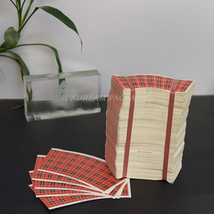 Bicchiere a Ventaglio Personalizzabile in Carta Kraft Rivestita su Entrambi i Lati, Monouso per Alimenti, con Pellicola Decorativa per Bevande e Caffè - Product Image 4