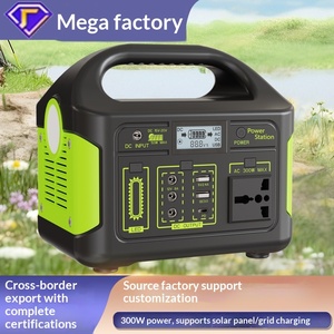 Batterie Externe Portable 300W pour Extérieur, Alimentation d'Urgence pour Ordinateur Portable, 110V 220V, Solaire, Voiture, MPPT, Eg009Li, Haute Capacité - Product Image 2