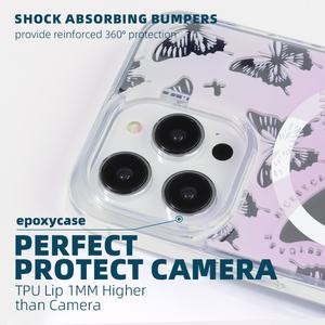 Design Bling Luxury Shiny for Iphone 15 14 Pro Max Custom Holographic Butterfly Magnetic Mobile <b>Phone</b> Case - Product Image 3