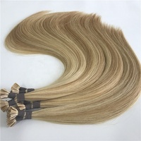 Extensions de cheveux russes Remy de qualité salon Greathairgroup, pointe plate K-Tip, super double drawn, alignement des cuticules, couleurs variées