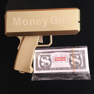 Gold Movie Money Play Dollar Super Gun US Euro Paper Money Favores de fiesta para Año Nuevo Navidad y Año Nuevo chino Movimiento - Product Image 3